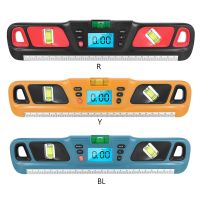 Digital Inclinometer Angle Finder Gauge Spi-rit Level Upright Magnet 360° Range with Data Hold Auto Power Off Function