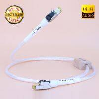 Nordost ODIN Ethernet Cable Cat8 Speed Lan RJ45 Network Patch Cable With High Purity Silver Plated Conductor