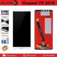 จอ LCD แบบดั้งเดิมสำหรับ หน้าจอHuawei Y9 2018 /Enjoy 8 Plus จอแสดงผล LCD พร้อมแผงสัมผัสหน้าจอดิจิตอลชิ้นส่วนการประกอบชิ้นส่วนแก้ว5.93นิ้ว