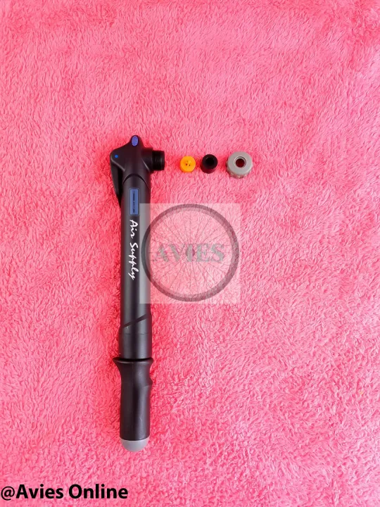 [Avies] Giyo GP45E Portable Compact Double Action Bicycle Hand Pump Mountain Bike MTB Road Bike