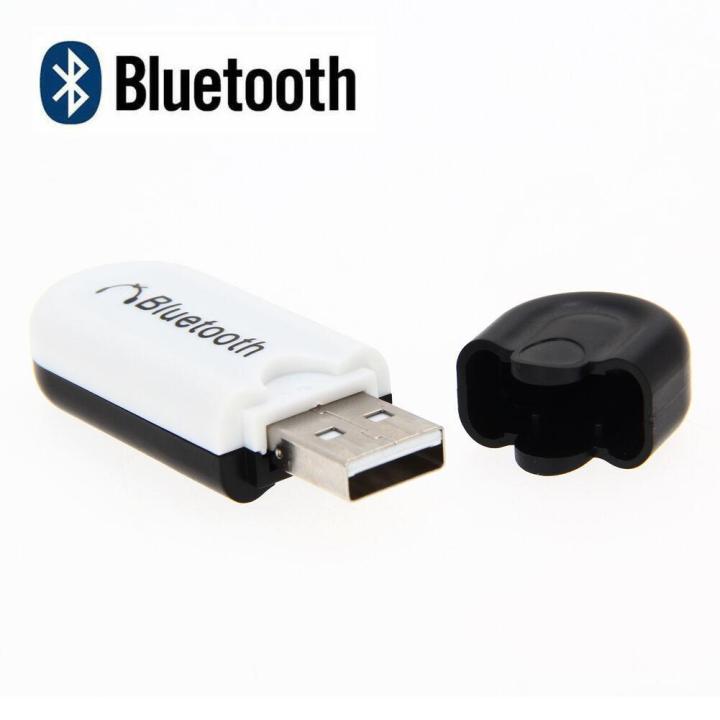 อะแดปเตอร์สำหรับทีวีรถหูฟัง-บลูทูธมิวสิค-bluetooth-usb-dongle-ตัวรับสัญญาณ-bluetooth-4-0-แบบ-usb-รุ่น-hjx-001