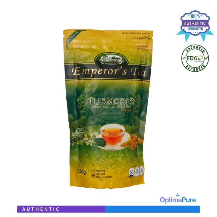 Emperor’s Turmeric Tea Authentic (Pouch) 350g Lazada PH