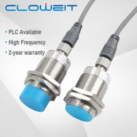 Cloweit M30 Inductive Proximity Switch Motion Sensor การตรวจจับโลหะอัตโนมัติ PLC ควบคุม NPN PNP 12V 24V IP66 10 15มม. LMT30