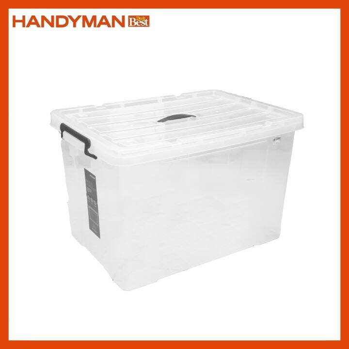 Lock & Lock Inplus Storage Box, White 85L Lazada PH