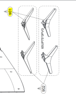Base Assembly ขาตั้งทีวี  ของแท้จากศูนย์ LG100%  Part No : AAN76509113 (กรณีหันหน้าเข้าทีวีขาฝั่งซ้าย)