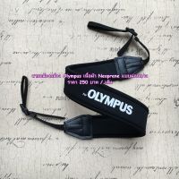 สายคล้องกล้อง Olympus เนื้อผ้า Neoprene แบบผ่อนแรง ไม่บาดคอ ราคา 250 บาท / เส้น