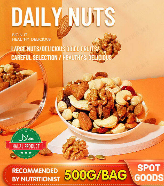 Heartwarming Daily Nuts Mixed Nuts Bulk Snacks for Pregnant Women and