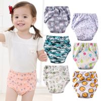 Baby Kids Toilet Potty Training Pants Infant Reusable Cotton Cloth Diapers Underwear for Newborn Diapering and Toilet Training Cloth Diapers