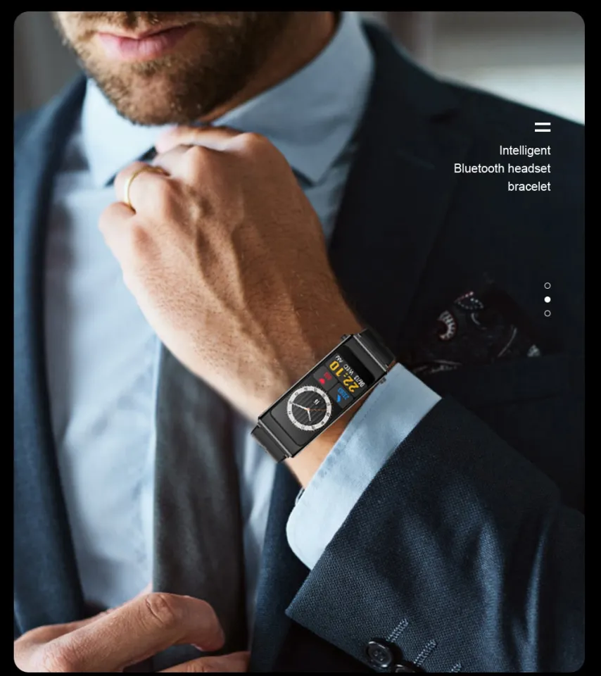 K13 Smartwatch Headset Touch Screen Bluetooth 5.2 Earphone Pedometer  Fitness Waterproof IP68 Sports Heart Rate Monitor Smart Bracelet