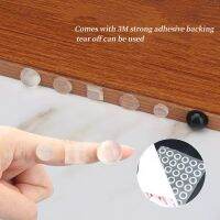 Door Stopper Self-Adhesive Clear Rubber Damper Buffer Cabinet Bumpers Furniture Dots Cushion Protective Pads Tiny Bumpons