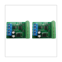 2X 8Ch Input/Output Digital Switch TTL LvTTL CMOS RS485 IO Control Module Modbus Rtu Board for PLC Relay(with Terminal)