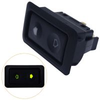 Universal​ Car ​Electric Window Switch Button 6 Pin 20A 12V 24V ​with Green Led ​light Indicator Double Arrow​​ Car