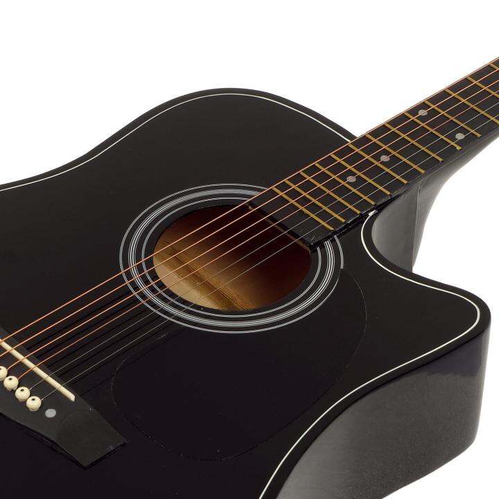 fantasia-กีต้าร์โปร่งมือใหม่-41-นิ้ว-รุ่น-f100-acoustic-guitar-for-beginners-แถมฟรีกระเป๋ากีตาร์-amp-คาโป้-amp-ปิ๊กกีตาร์