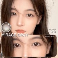 ? สุดปัง มีค่าสายตา ? Wink Mirage Gray Brown บิ๊กอาย สุดปัง คอนแทคเลนส์ รายเดือน มีอย แถมตลับฟรี เลนส์นิ่ม สวยปังมาก