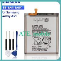 SAMSUNGแบตเตอรี่ทดแทนEB-BA515ABYสำหรับSamsung Galaxy A51 SM-A515 SM-A515F/DSM Authenticโทรศัพท์แบตเตอรี่ 4000MAh