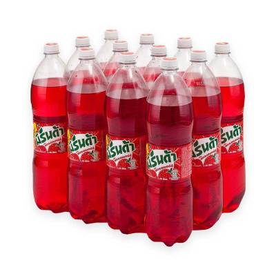 สินค้ามาใหม่! มิรินด้า น้ำอัดลม กลิ่นสตรอเบอร์รี่ 1.45 ลิตร แพ็ค 12 ขวด Mirinda Soft Drink Strawberry 1.45L x 12 Bottles ล็อตใหม่มาล่าสุด สินค้าสด มีเก็บเงินปลายทาง