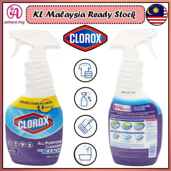 Clorox All Purpose Cleaner with Bleach 500ML【KL Malaysia Ready Stock