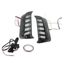 LED Daytime Running Lights Fog Lights Three-Color Streamer Steering Suitable for Accord 2023