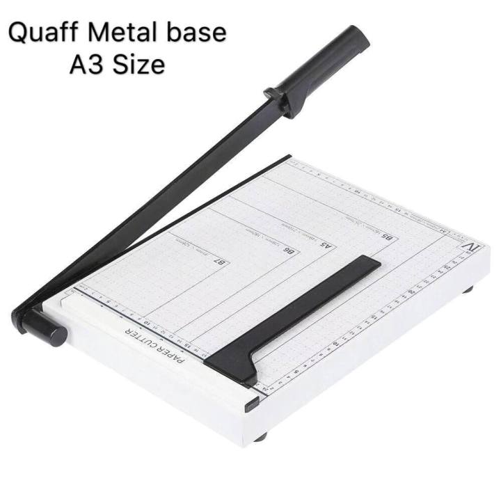 Quaff Paper Cutter Trimmer A3 Size Metal Base - Cutters Trimmers for ...