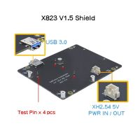 NASPi Lite Kit+X823 Expansion Board+X-C2 Adapter Board+Case for Raspberry Pie SATA HDD/SSD Hard Disk NAS Storage Server