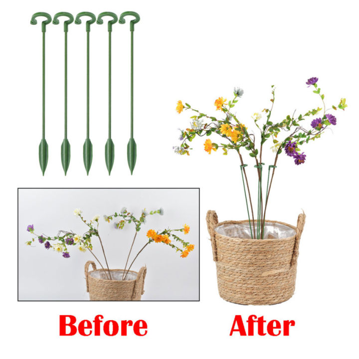 5pcs-โรงงานพลาสติกรองรับขาตั้งดอกไม้-reusable-protection-fixing-เครื่องมืออุปกรณ์ทำสวนสำหรับขายึดผัก