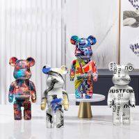 【hot】♗☃ Figures Bearbrick Statue Violent Ornament Desk Accessories Room