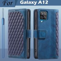 A12 Samsung Case For Samsung Galaxy A12 case Wallet Leather Flip Cover For Samsung A12 phone case A 12 Protective Coque Fundas