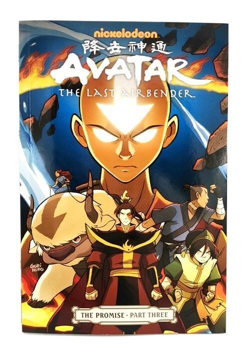 English Original Avatar The Last Airbender The Promise Part 3 Paperback Color Version