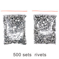 (100sets Metal rivets + molds)5mm-15mm Rivet installation Tool Rivets die Button moulds nail Sewing repair tools Button machine