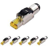 6แพ็คเครื่องมือป้องกันฟรี Rj45แมว8 Cat8ปลั๊กสิ้นสุดขั้วต่อ Cat8ปลั๊ก Cat8