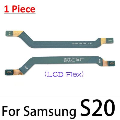 FPC จอ LCD หลักเชื่อมต่อริบบิ้นสายพานเมนบอร์ดสำหรับ Samsung Galaxy Note 10 Lite Note 20 S10 Plus 5G S20 Fe อัลตร้า