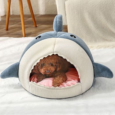 [pets baby] บ้านแมวเตียงปลาฉลามแมว