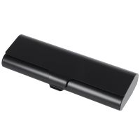 [COD][จัดส่งฟรี]Slim Matte Hard Metal Spectacles Case Reading Glasses Eyeglasses Case Protection Case Black