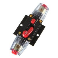 12V DC Car Audio Inline Circuit Breaker Fuse for System Protection 60A 60 AMP Electrical Circuitry Parts