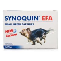 [ลด50%] [ส่งฟรี] ด่วน!! Synoquin EFA Small breed 30x0.93 g tablets New with added Dexahan ไซโนควิน อีเอฟเอ สำหรับสุนัขพันธุ์เล็ก 30 เม็ด