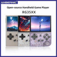 ANBERNIC RG35XX เกมคอนโซลมือถือแบบย้อนยุคขนาดเล็กระบบลีนุกซ์3.5นิ้ว IPS 640*480หน้าจอผู้เล่นเกมส์ของขวัญคริสต์มาสสำหรับเด็ก