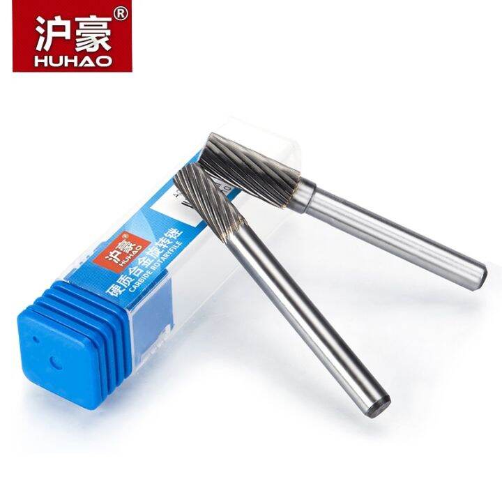 huhao-1pc-6mm-shank-tungsten-steel-cutter-หัวแกะสลักโลหะโรตารี่ไฟล์เราเตอร์บิตสําหรับการขัดโลหะประเภท-a