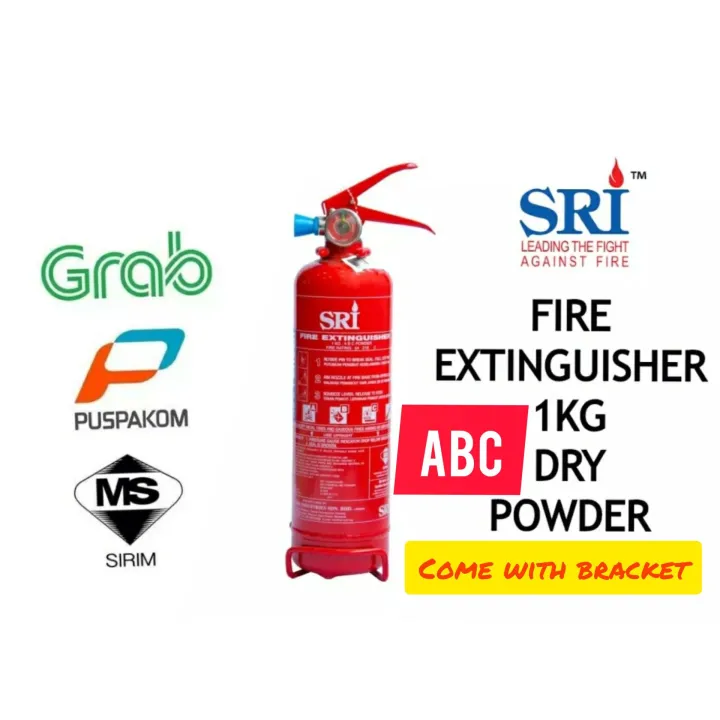 1 kg ABC Dry Powder Fire Extinguisher | Lazada