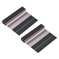 2X Guitar Fret Leveling Files Bass Guitar Leveler Fret Beam Luthier Supply Guitar Tool Kit with 8 Grit Papers 150mm