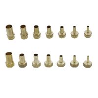 Brass Pipe Fitting 6mm 8mm 10mm 12mm 14mm 16mm 19mm Hose Barb Tail 1/2 quot; BSP Male Female Connector Joint Copper Coupler Adapter