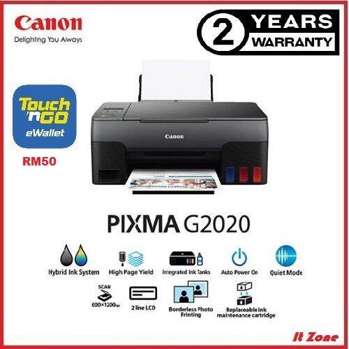 Canon Pixma Ink Efficient 3 In 1 Inkjet Printer G2020/G2730 Ink Tank ...