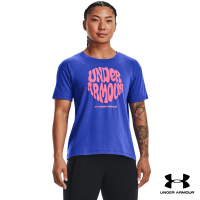 Under Armour UA Womens Groovy Wordmark Short Sleeve อันเดอร์ อาร์เมอร์ เสื้อแขนสั้นเทรนนิ่ง สำหรับผู้หญิง