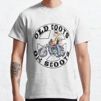 Old Coots On Scoots t shirt for BSA Benelli KTM Haojue BMW Gilera MV