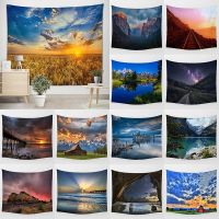 Home Decoration Coconut Beach Sea View Nordic Bedroom Decoration Fabric Wall Tapestry Wall Blanket Wallcloth Tapestry 230x150cm