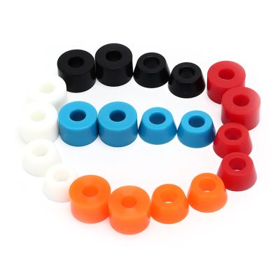 【LZ】 4pcs Skateboard Bushing Truck Wheels Axle Bushings Scooter PU Cushion Dancing Longboard Skateboard Shockproof Accessories