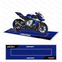 Motorcycle Parking Mat Polyester Display Carpet Racing Moto Carpets Mat Anti-slip Bedside Rugs Customized Display Mat Parking