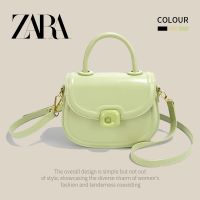 ZARAˉ ZARA high-end saddle bag womens new armpit bag portable shoulder Messenger bag all-match niche design womens bag