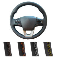 DIY Customized Car Steering Wheel Cover For Hyundai ix25 2014 2015 2016 Creta 2016 2017 Auto Artificial Leather Steering Wrap