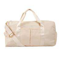 1 Piece Gym Bag for Women and Men Sports Duffel Bags for Dance and Swimming Beige