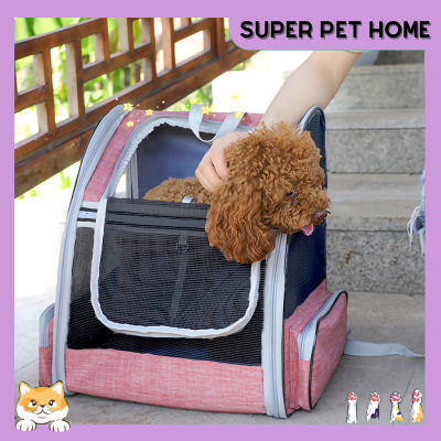 🌻SPH.🌻กระเป๋าแมว กระเป๋าใส่แมว กระเป๋าสัตว์เลี้ยง กระเป๋าแมวใหญ่xl dog carrier backpack large กระเป๋าเป้แมว cat carrier,cat bag COD พร้อมส่ง📦
